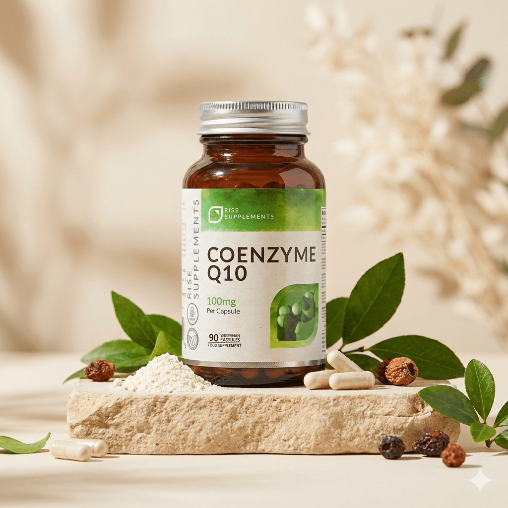 Koenzym Q10 100 mg 90 kapsułek - Rise Supplements