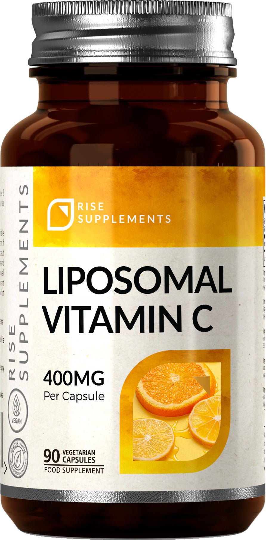 Liposomalna Witamina C 400mg 90 Kapsułek - Rise Supplements