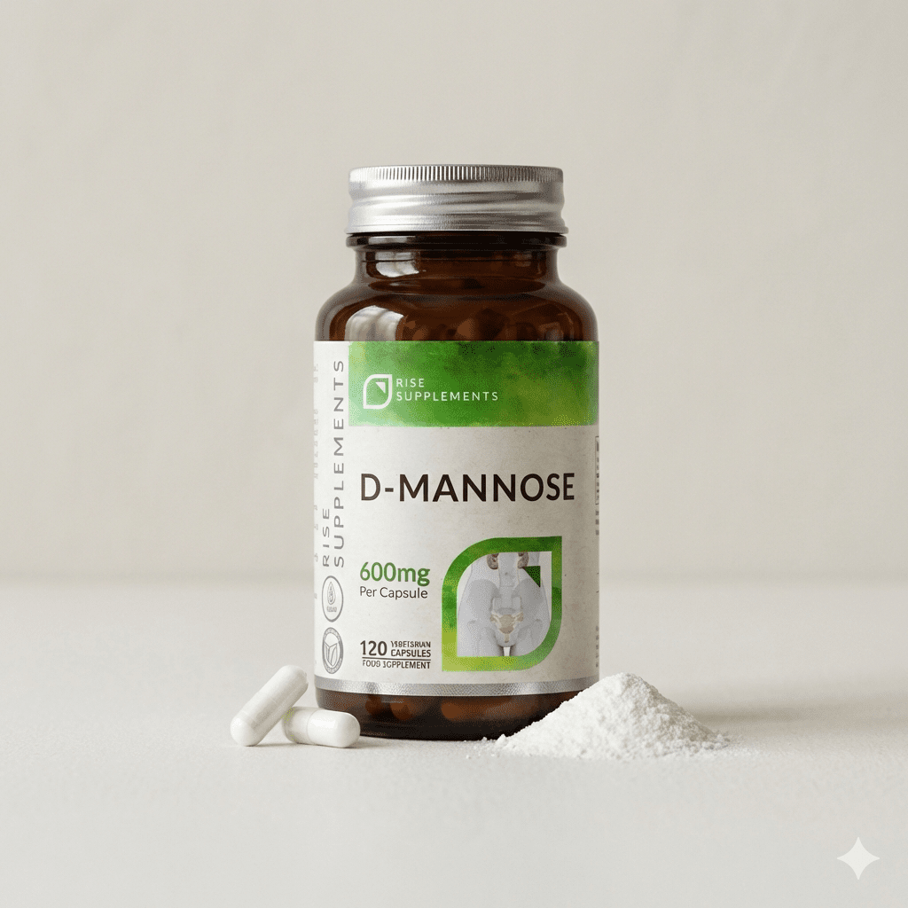 D - Mannoza (D - Mannose) 120 Kapsułek po 600mg - Rise Supplements