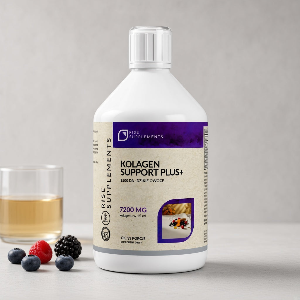 Kolagen Support Plus 7200 mg płyn 500 ml — zdjęcie produktu na jasnym tle