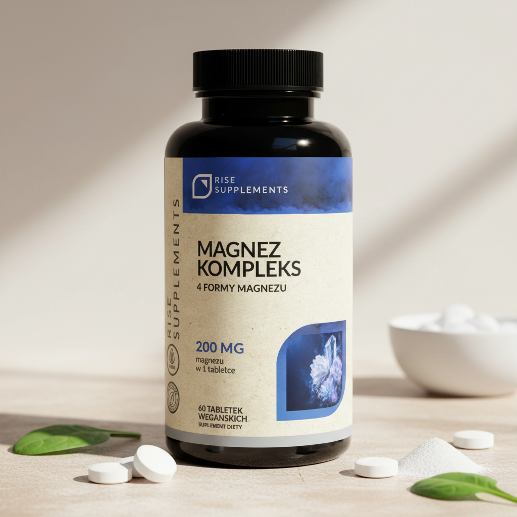 Magnez Kompleks 4 formy 200 mg 60 tabletek — zdjęcie główne