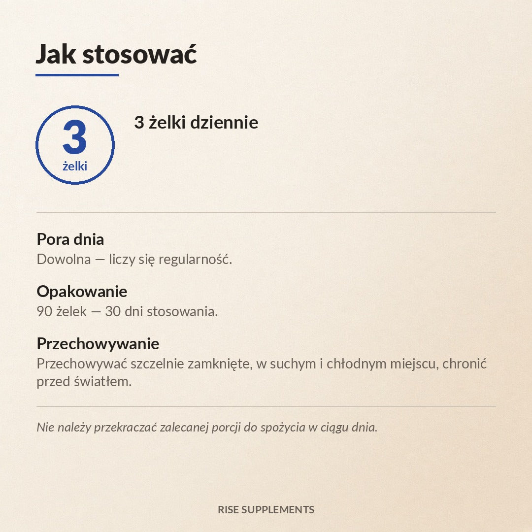 Monohydrat Kreatyny 3 g w porcji żelki wiśniowe 90 szt. — jak stosować
