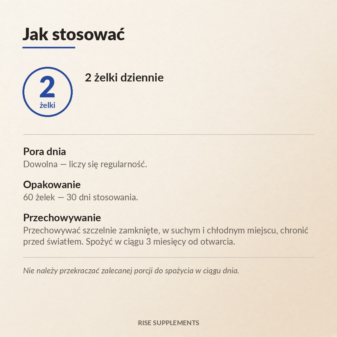Multiwitamina + Minerały żelki 60 szt. — jak stosować
