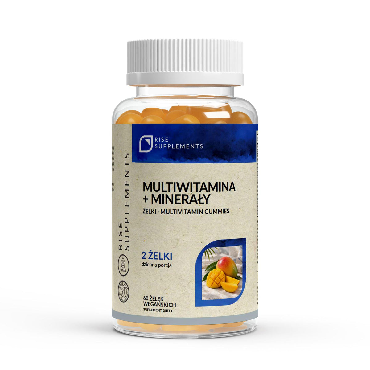 Multiwitamina + Minerały żelki 60 szt. — przód opakowania