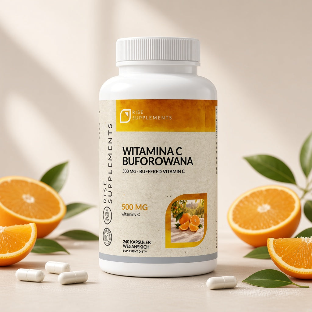 Witamina C buforowana 500 mg 240 kapsułek — zdjęcie główne
